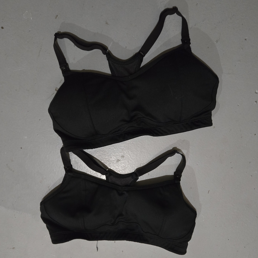 Black Playtex Nursing Sports Bra